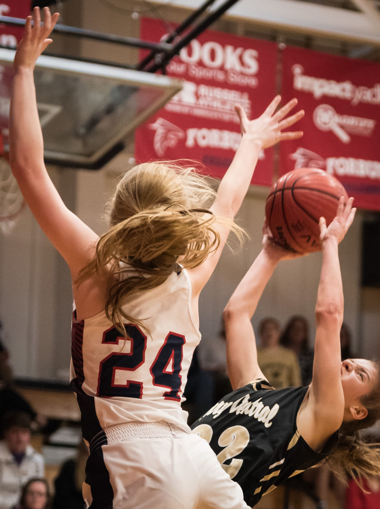 Forbush Surry Central Girls Basketball